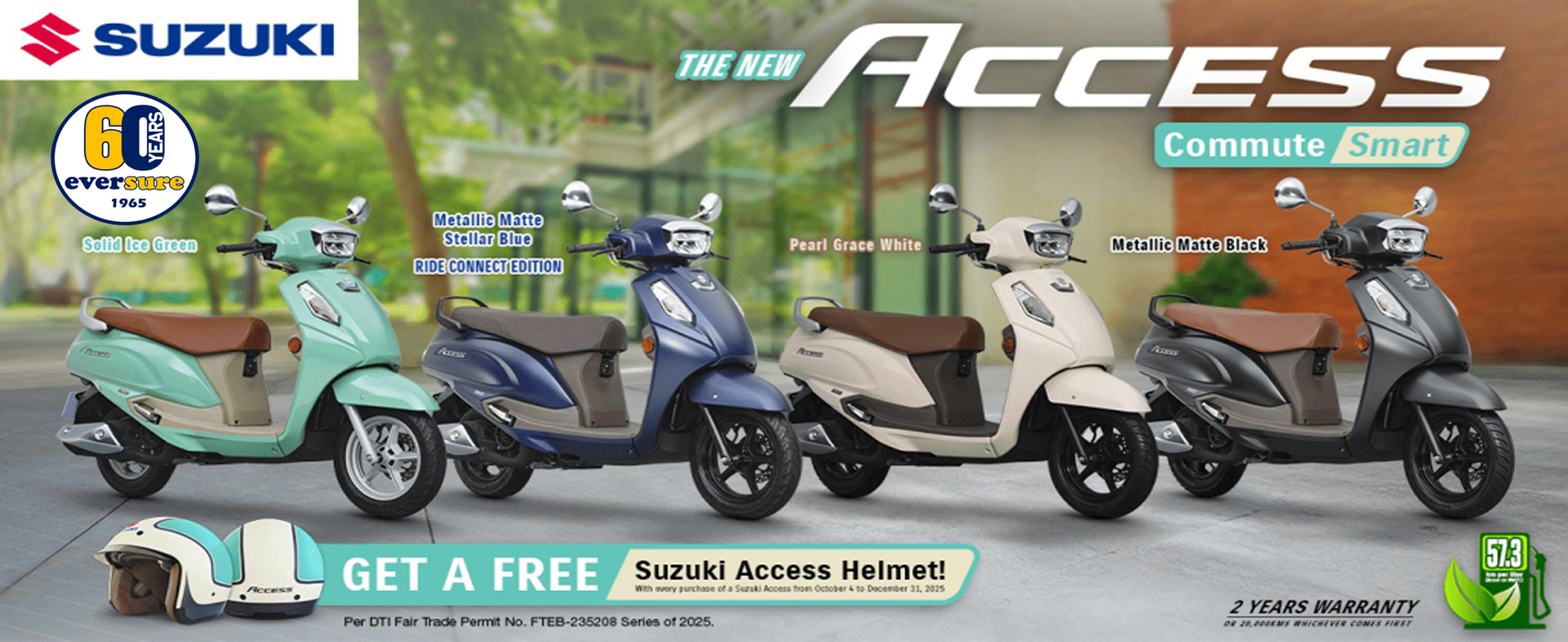Access 125 Free Helmet!!